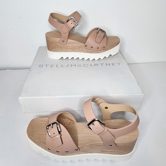 Stella McCartney Elyse Platform sandals In Blush Size